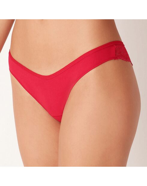 Culotte Brésilienne rouge