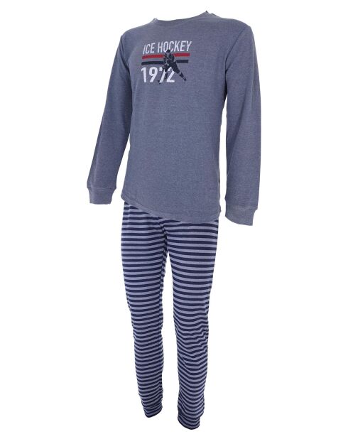 Pyjama manches longues & Pantalon bleus