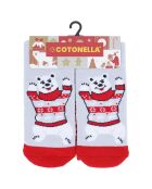 Chaussettes courtes rouges