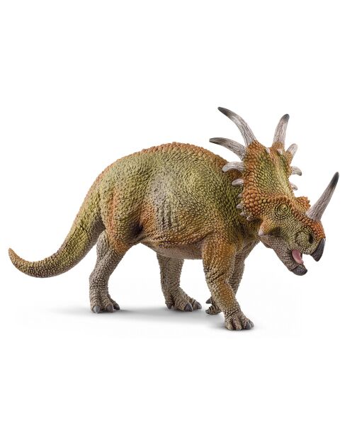 Styracosaure multicolore