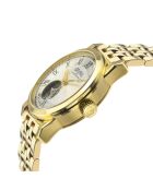 Montre Automatique Homme Madison en Acier dorée