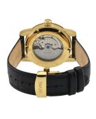 Montre Automatique Homme Madison en Cuir noire