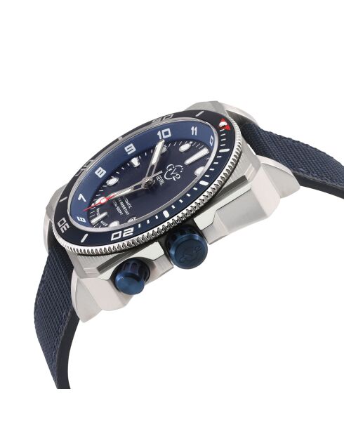 Montre Automatique Homme XO Submarine en Tissu bleue