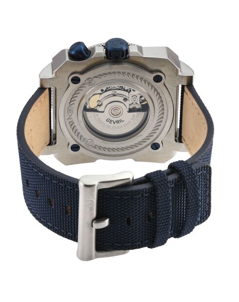 Montre Automatique Homme XO Submarine en Tissu bleue