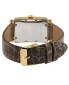 Montre Quartz Femme Avenue of Americas Mini en Cuir marron