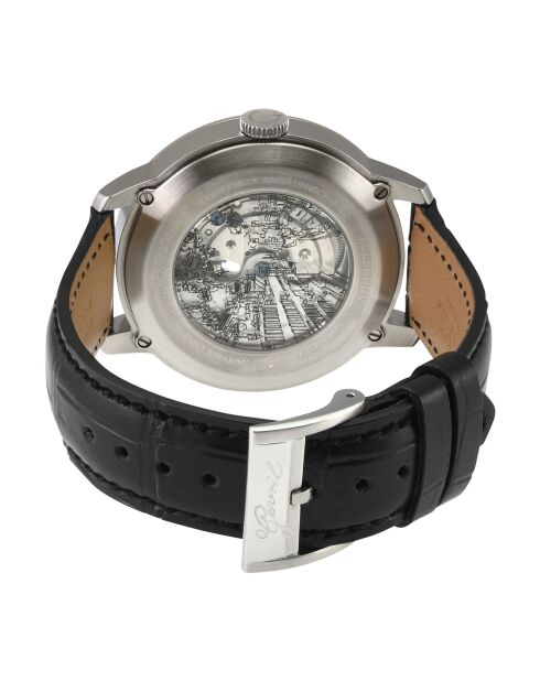 Montre Automatique Homme Mulberry en Cuir noire