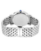 Montre Quartz Femme Ravenna en Acier & Diamants 0.04 ct argentée