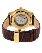 Montre Automatique Homme Gramercy en Cuir marron