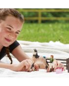 Kit de soin pour chevaux andalous multicolore