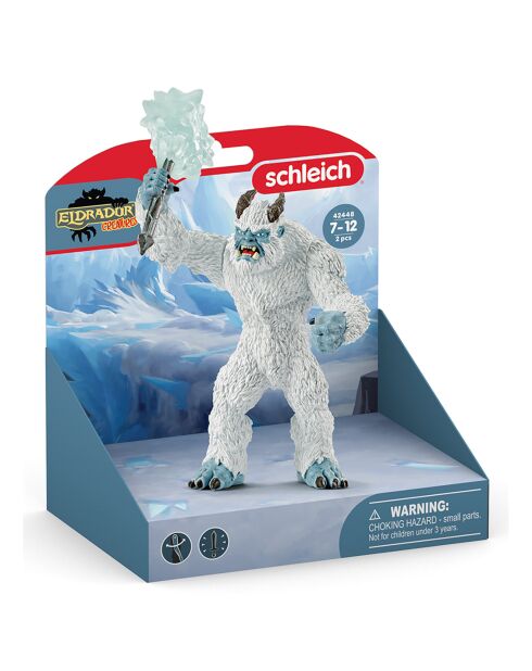 Monstre de glace avec arme multicolore