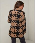 Manteau Apolline camel