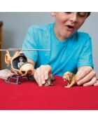 Hélicoptère pour sauvetage d'animaux multicolore