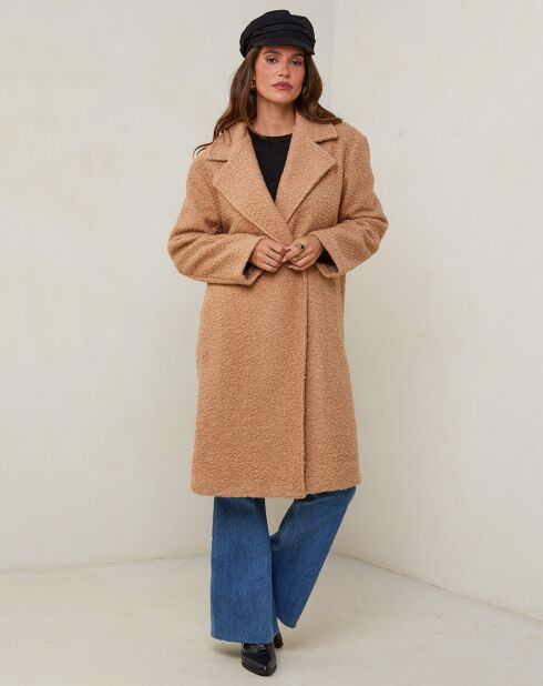 Manteau Louise camel