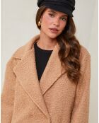 Manteau Louise camel