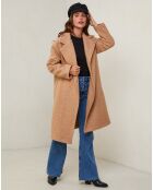 Manteau Louise camel