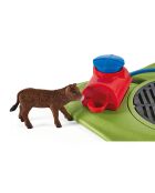 Station de lavage pour vaches multicolore