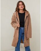 Manteau Alma camel