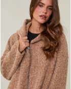 Manteau Alma camel