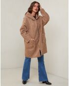 Manteau Alma camel