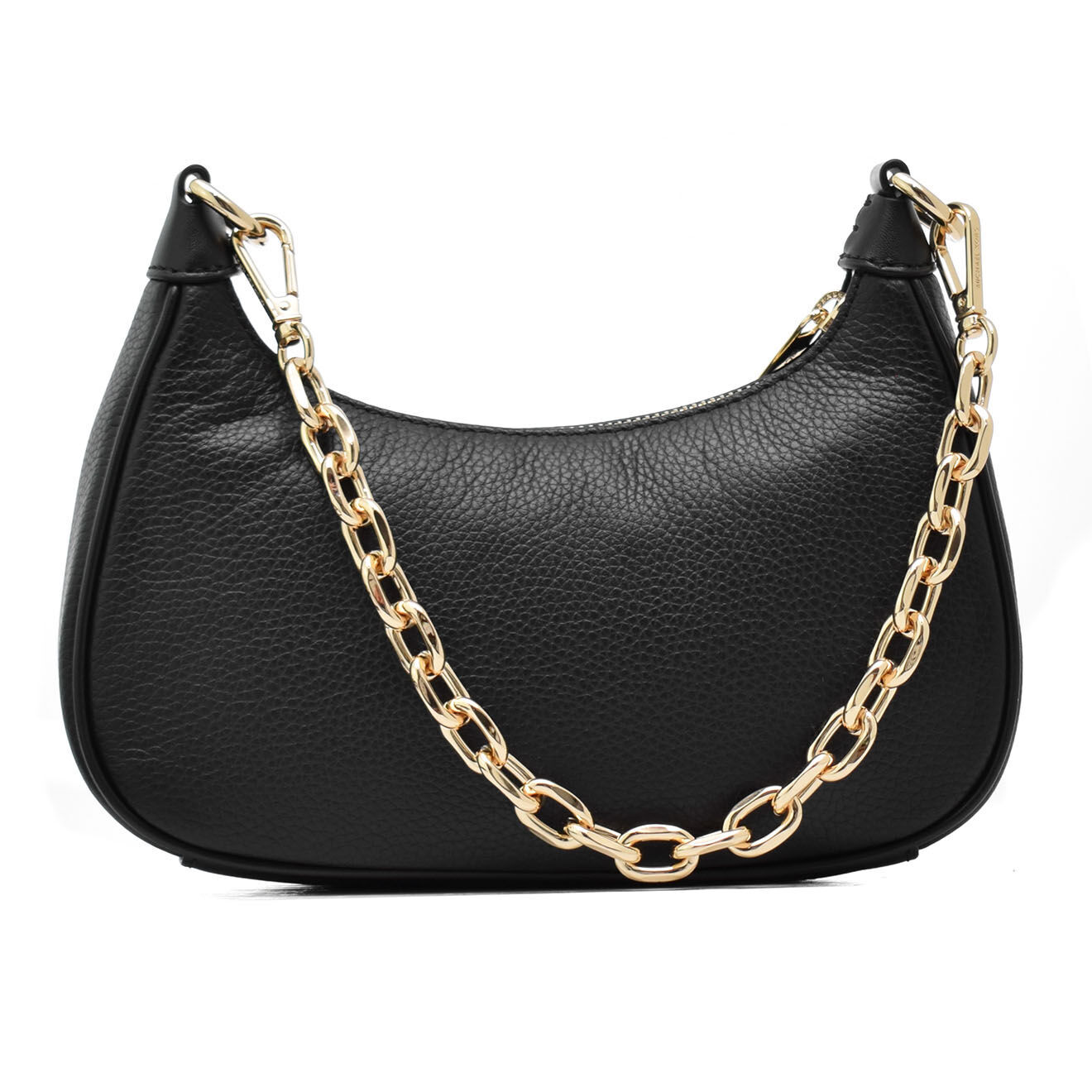 Sac porte epaule en Cuir Cora noir 24x17x6 cm Vente privee Michael Kors BazarChic