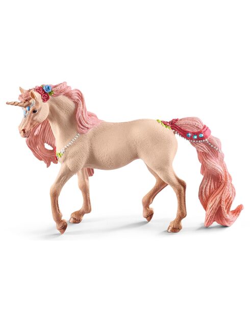 Licorne bijou, jument multicolore