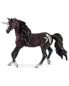Licorne de lune, étalon multicolore