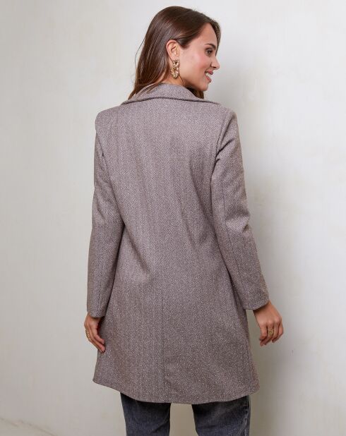 Manteau Thea camel