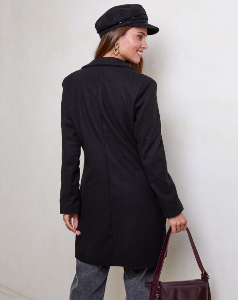 Margot schwarzer Mantel