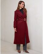 Manteau Camille bordeaux