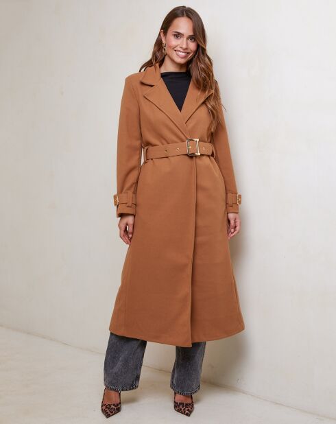 Manteau Camille camel