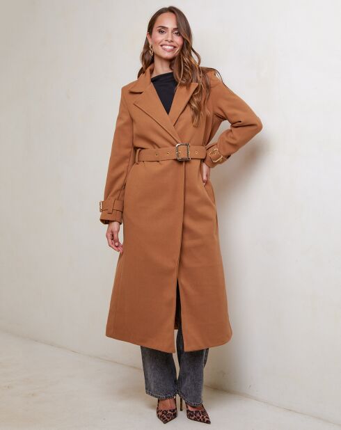Manteau Camille camel