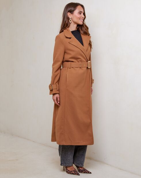 Manteau Camille camel