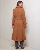 Manteau Camille camel