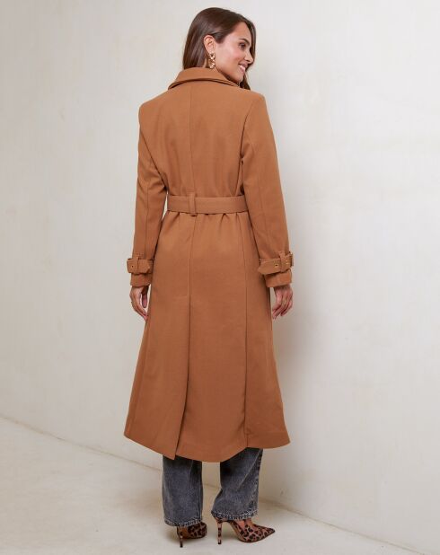 Manteau Camille camel