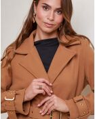 Manteau Camille camel