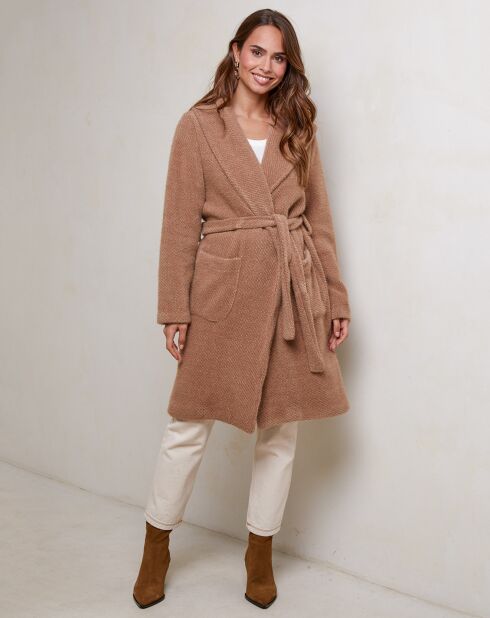 Manteau Gabrielle camel