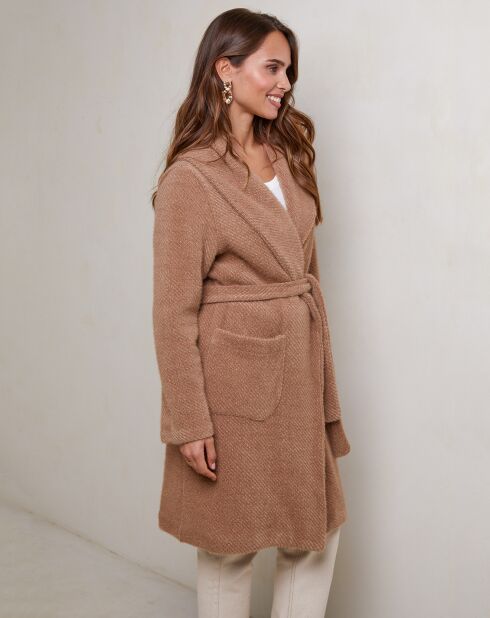 Manteau Gabrielle camel