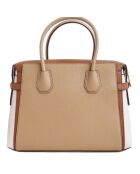 Mercer bruine leren handtas - 30x23x10 cm