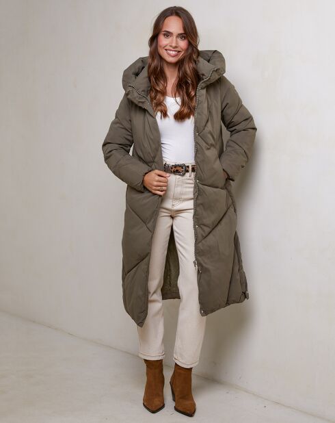 Chaqueta caqui Zoe