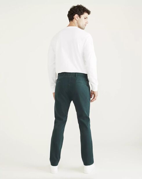 Pantalon Smart 360 Flex Alpha Skinn vert foncé