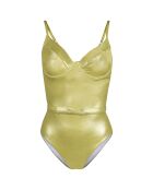 Maillot de bain 1 Pièce Chartreuse vert