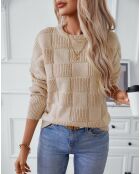 Pull Bonner beige