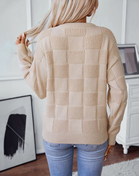 Pull Bonner beige