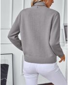 Pull Bowden gris