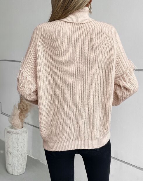 Pull Brett beige clair