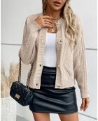 Cardigan Brettany beige