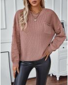 Pull Briella rose