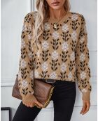 Pull Brielle camel