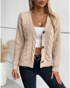 Cardigan Cassidy beige