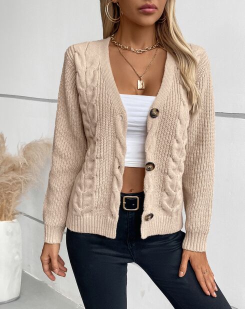 Cardigan Cassidy beige